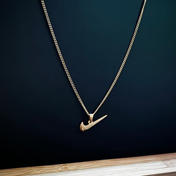 Nike Other - Nike Necklace - Nike Swoosh - 20" Thin Chain - Unisex - Y2K